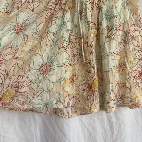 Ripcurl Skirt Floral Tied Beach Coastal Cow girl Size Medium - Picture 5 of 11